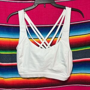 Lululemon Free To Be Serene Bra White Size 8